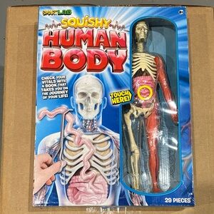NEW SmartLab Squishy Human Body Anatomy Science Toy — 29 Pieces